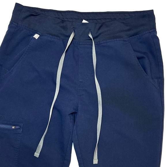 Figs Zamora Jogger Scrub Pants Navy PO 1683 Size Small/Tall - Picture 7 of 16